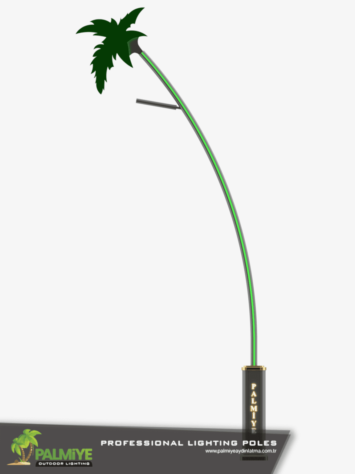 PALMİYE- aluminyum-aydinlatma-direkleri