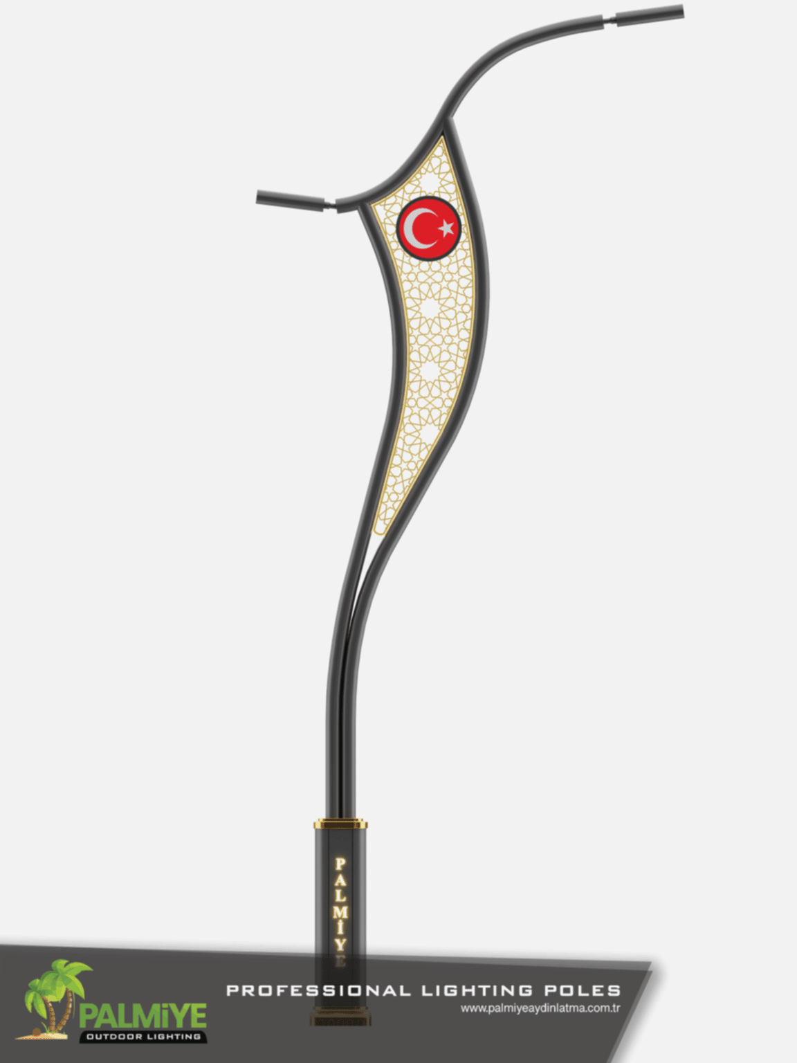 titanyum v1 - aluminyum-aydinlatma-direği