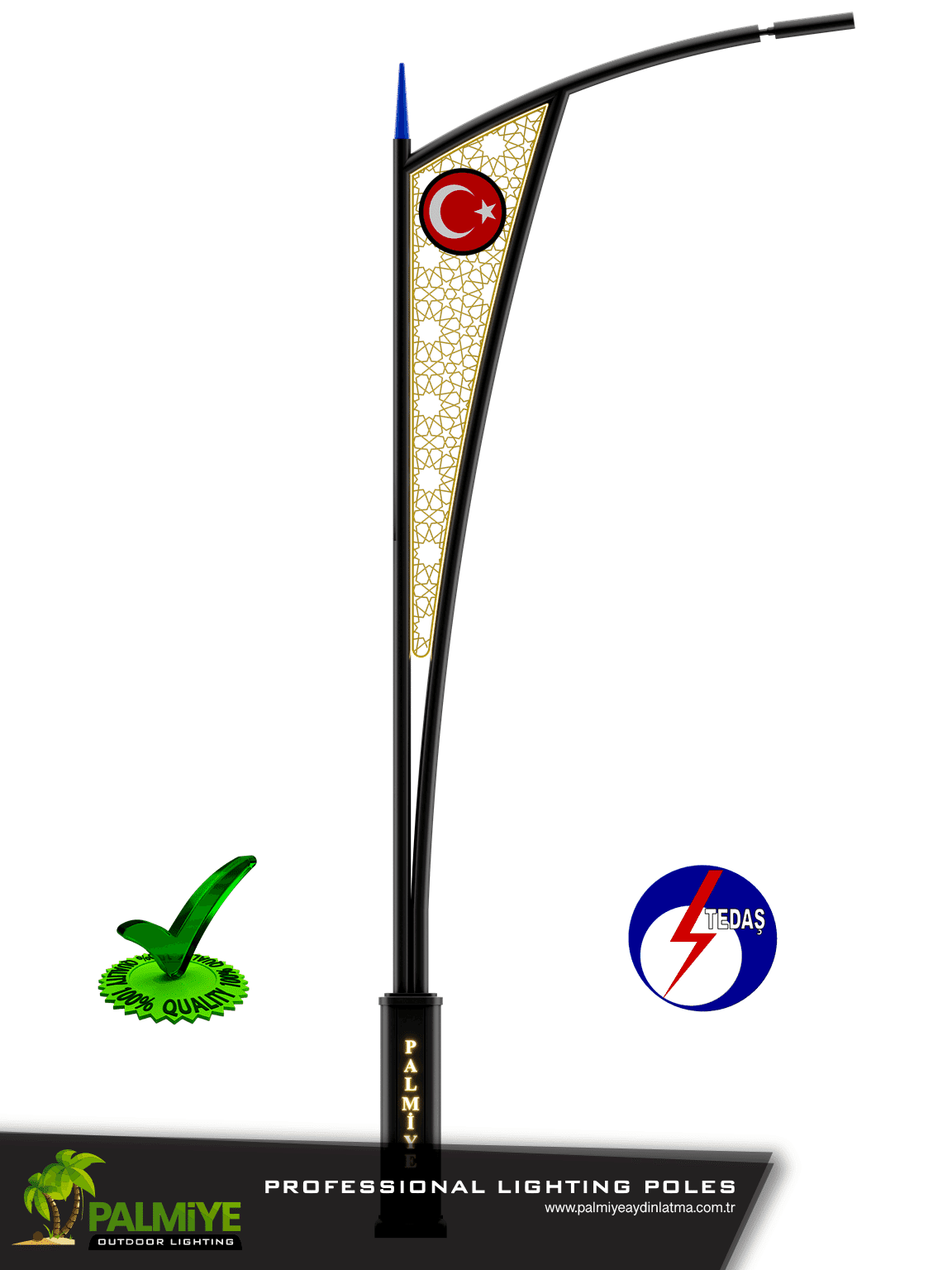 tedaş onaylı aydınlatma direği elite v2
